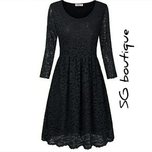 🆕⭐Black lace vintage style dress⭐